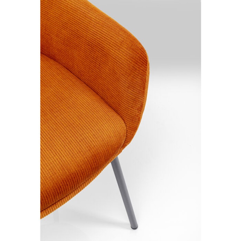 RAVELLO Chair with Armrest Avignon Orange